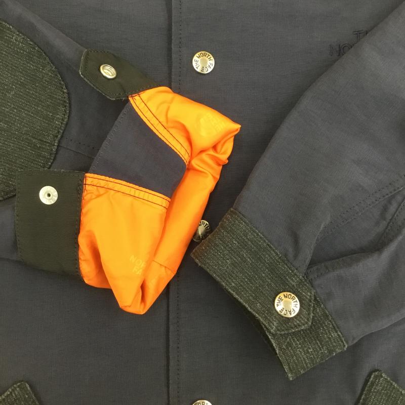 ジュンヤワタナベコムデギャルソンマン JUNYA WATANABE COMME des GARCONS MAN ジャケット、上着 ジャケット、ブレザー 異素材 コンビ コーチジャケット WQ-J902 S ロゴ、文字 紺 / ネイビー /  メンズ USED 古着 中古 10108088