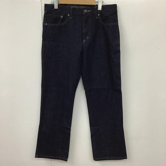 エディーバウアー Eddie Bauer パンツ デニム、ジーンズ デニムパンツ ストレートパンツ ワイドパンツ カジュアルパンツ 31インチ 無地 インディゴ / インディゴ /  メンズ USED 古着 中古 10113609