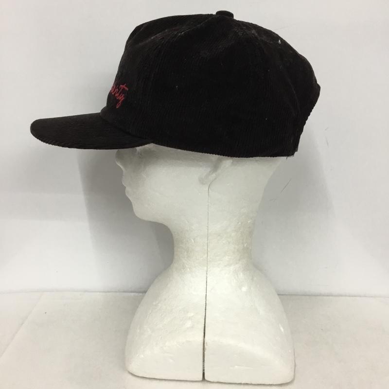 ラッツ RATS 帽子 キャップ 21RA-0914 コーデュロイ SENCE OF SOLIDALITY FREE ロゴ、文字 黒 / ブラック /  メンズ USED 古着 中古 10145786