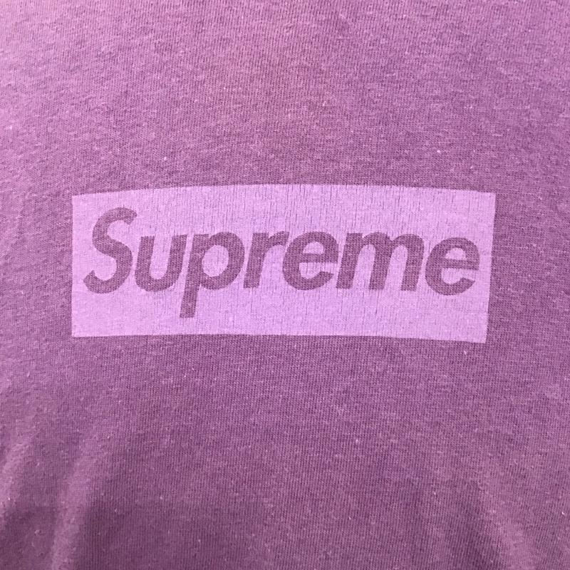 シュプリーム Supreme Tシャツ 半袖 23SS TonalBoxLogoTee 半袖カットソー プリントTシャツ M ロゴ、文字 紫 / パープル /  メンズ USED 古着 中古 10120384
