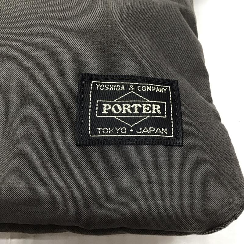 ポーター PORTER ショルダーバッグ ショルダーバッグ サコッシュ ロゴ、文字 灰 / グレー /  レディース USED 古着 中古 10115847