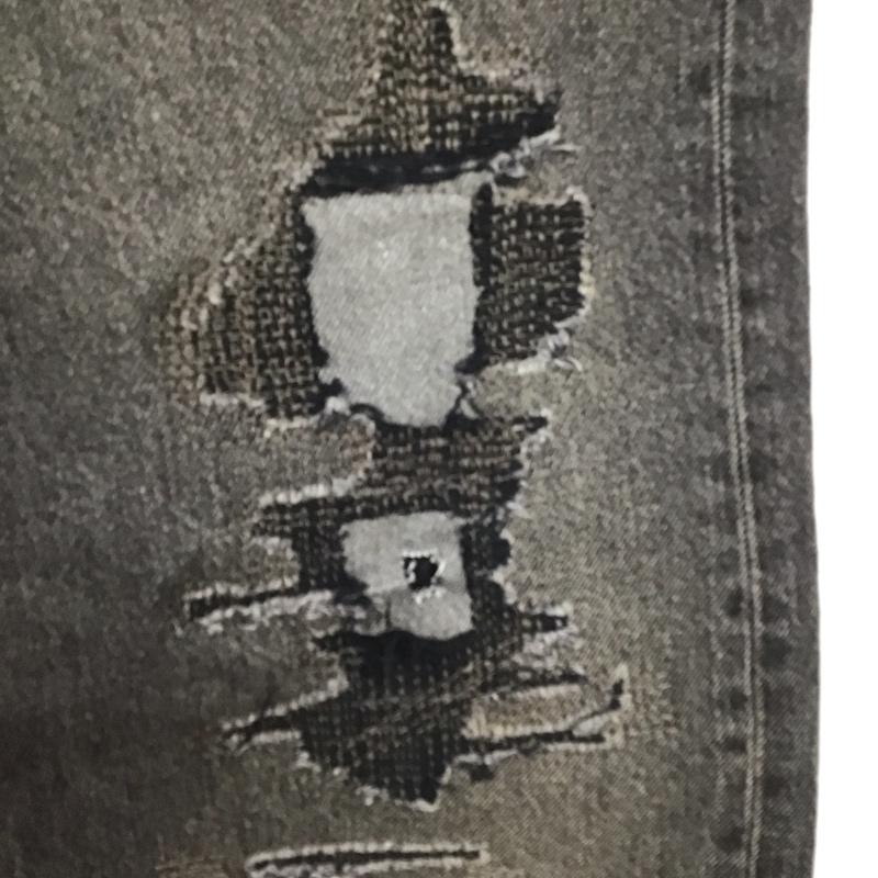 リーバイス Levi s パンツ デニム、ジーンズ A4677-0001 501 54ジーンズ W31 L32 タグ付き 31インチ ダメージ加工 黒 / ブラック /  メンズ USED 古着 中古 10111876