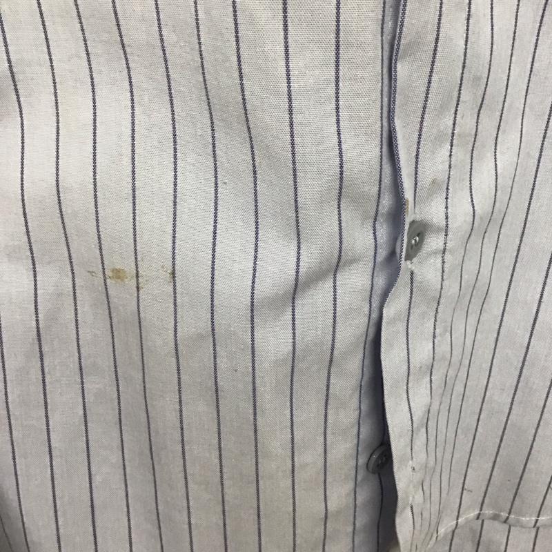 レッドキャップ RED KAP シャツ、ブラウス 半袖 半袖シャツ ストライプシャツ ポケットシャツ S ストライプ 水色 / ライトブルー /  メンズ USED 古着 中古 10129259