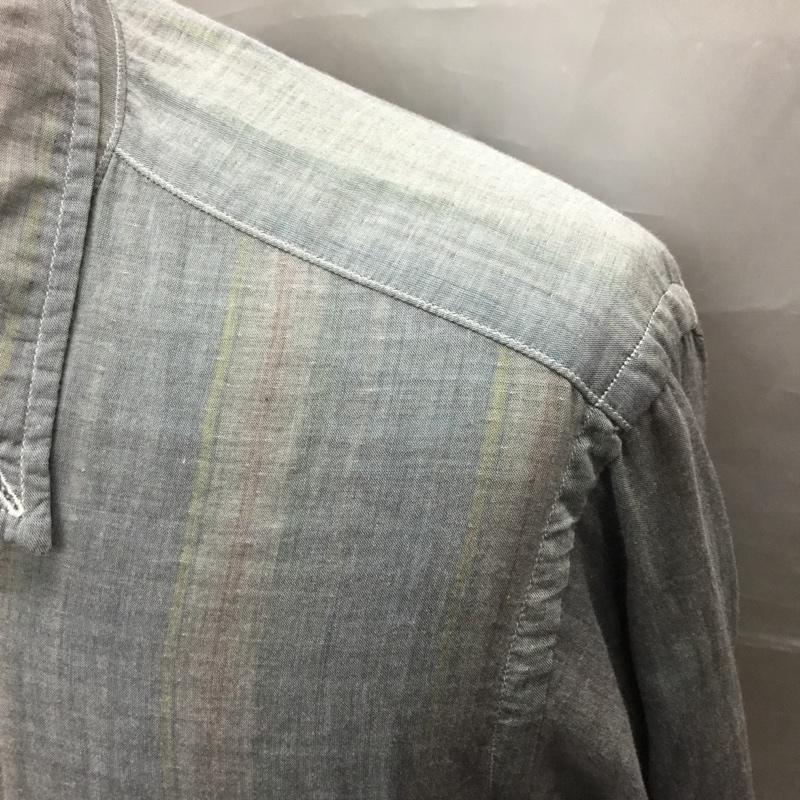 ビューティアンドユースユナイテッドアローズ BEAUTY&YOUTH UNITED ARROWS シャツ、ブラウス 長袖 長袖シャツ カラーシャツ ポケットシャツ 長袖カットソー L 無地 マルチカラー / マルチカラー /  メンズ USED 古着 中古 10117576