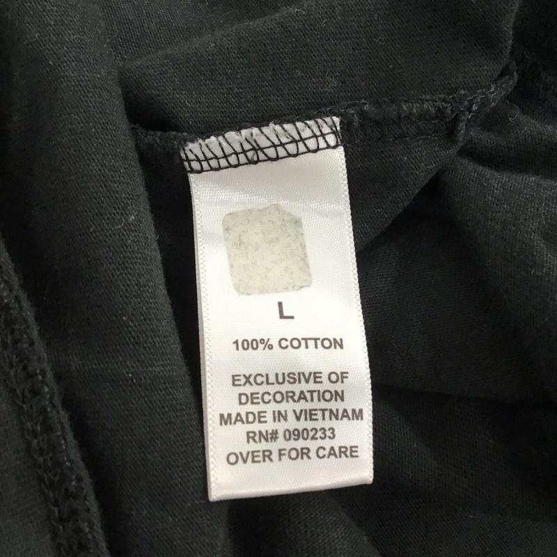 エッセンシャルズ ESSENTIALS Tシャツ 半袖 L ロゴ、文字 黒 / ブラック /  メンズ USED 古着 中古 10134903