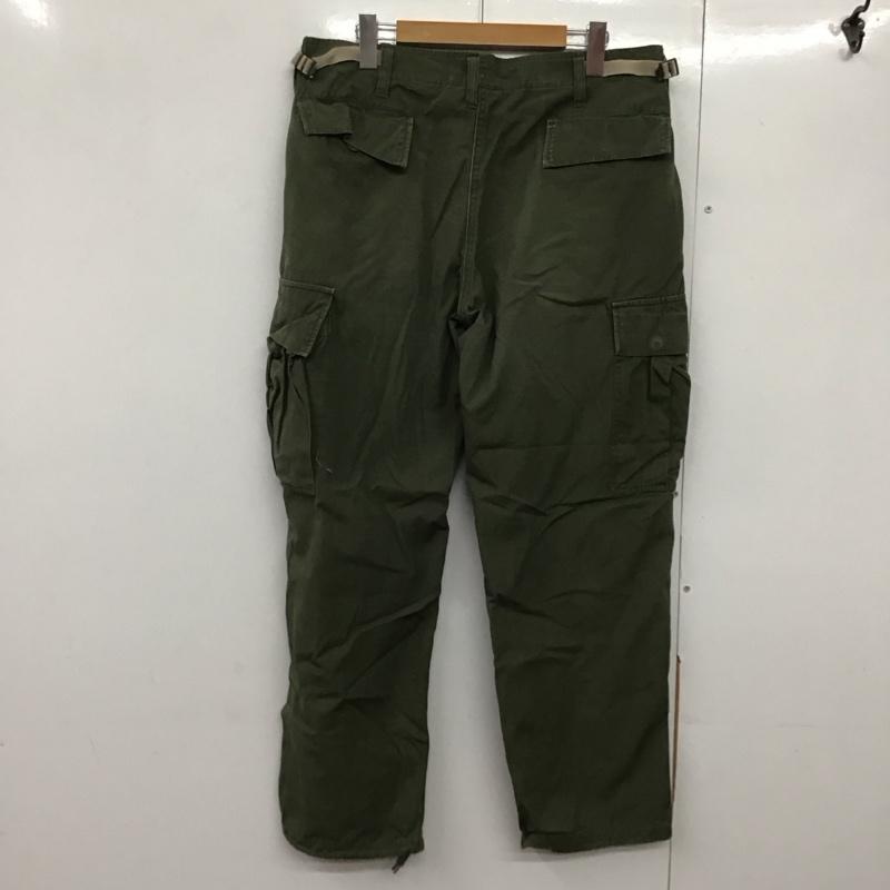 ミリタリー ミリタリー パンツ ワークパンツ、ペインターパンツ ミリタリーパンツ ワイドパンツ カジュアルパンツ M 無地 カーキ / カーキ /  メンズ USED 古着 中古 10142430