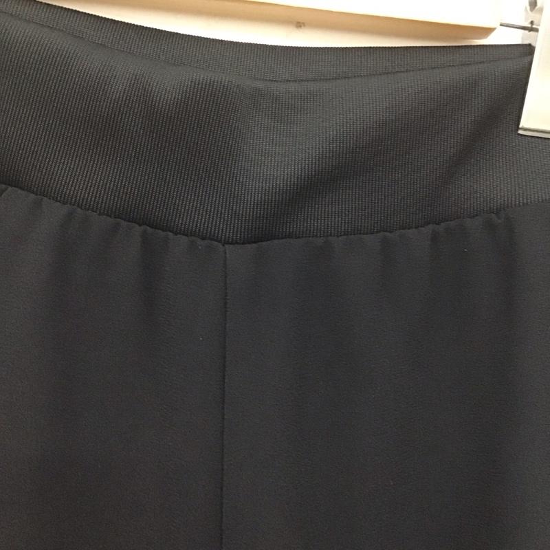 アディダス adidas ボトムス ボトムス BK5899 BELLBOTTOM PANT イージーパンツ L ロゴ、文字 黒 / ブラック /  レディース USED 古着 中古 10107362