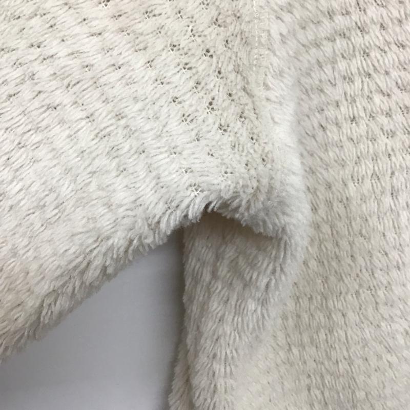 マウンテン ハード ウェアー MOUNTAIN HARDWEAR カットソー 長袖 長袖フリースカットソー プルオーバー M ロゴ、文字 白 / ホワイト /  メンズ USED 古着 中古 10143124