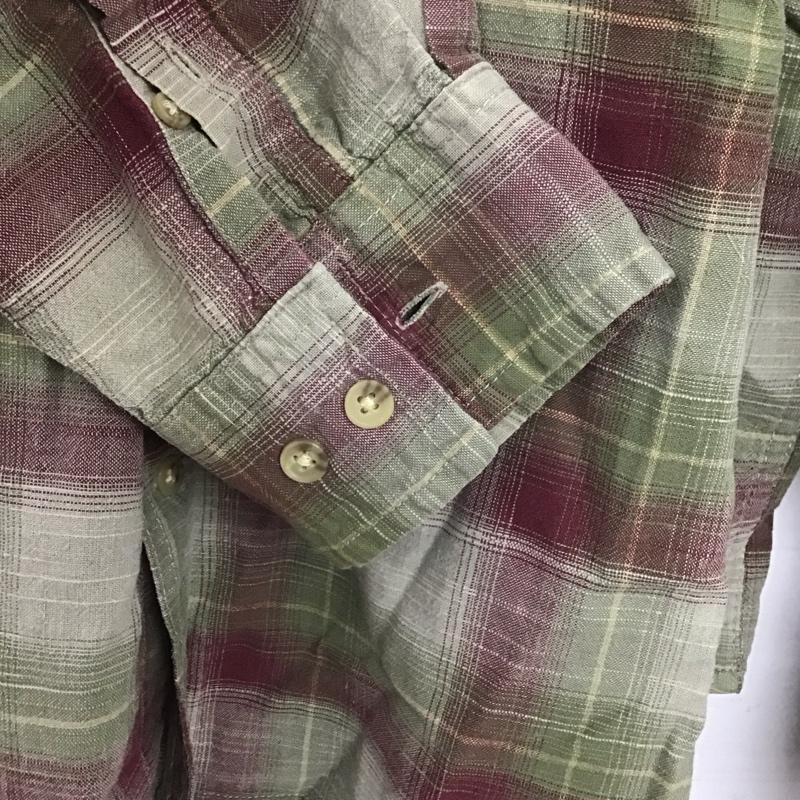 セントジョンズベイ ST.JOHN S BAY シャツ、ブラウス 長袖 長袖シャツ チェックシャツ カラーシャツ L チェック マルチカラー / マルチカラー /  メンズ USED 古着 中古 10148491