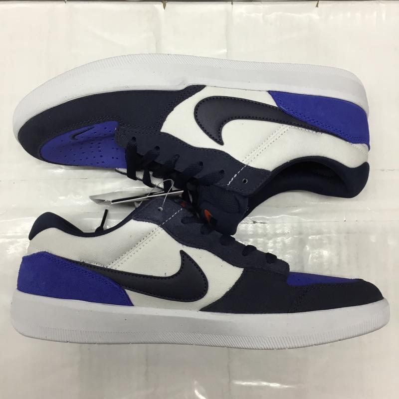 ナイキ NIKE スニーカー スニーカー DV5477 401 SB FORCE58 28cm 箱有 28.0cm ロゴ、文字 紺 / ネイビー / X 青 / ブルー / X 白 / ホワイト /  メンズ USED 古着 中古 10107840