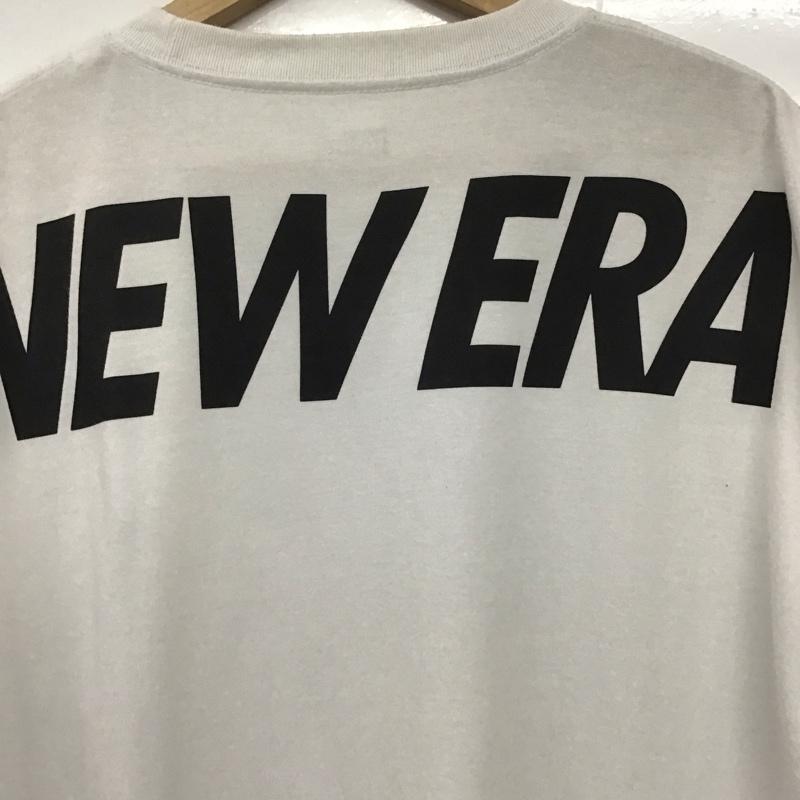 ニューエラ NEW ERA タンクトップ タンクトップ タンクトップ ノースリーブカットソー クルーネック XL ロゴ、文字 白 / ホワイト /  メンズ USED 古着 中古 10148328