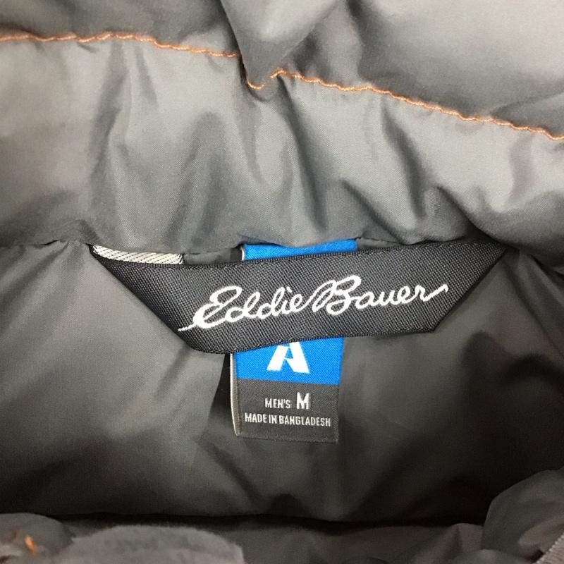 エディーバウアー Eddie Bauer ジャケット、上着 ジャンパー、ブルゾン ジップアップジャケット ジャンパー ダウンジャケット カジュアルジャケット アウター M ロゴ、文字 橙 / オレンジ /  メンズ USED 古着 中古 10110767