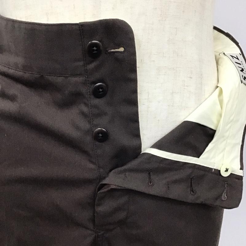 ベルナルド ザンス BERNARD ZINS パンツ ワークパンツ、ペインターパンツ 40 無地 茶 / ブラウン /  メンズ USED 古着 中古 10121554