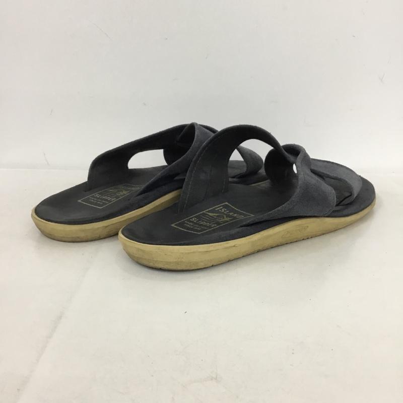アイランドスリッパ ISLAND SLIPPER サンダル サンダル スエード 10 無地 紺 / ネイビー /  メンズ USED 古着 中古 10149667