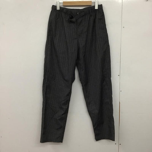 グラミチ GRAMICCI パンツ スラックス gmp-19s856 19SSビームス別注 イージースラックスパンツ M ストライプ 灰 / グレー /  メンズ USED 古着 中古 10147006