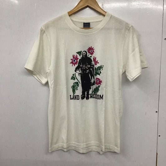 ナンバーナイン NUMBER (N)INE Tシャツ 半袖 半袖カットソー プリントTシャツ クルーネックカットソー romp 2 プリント 白 / ホワイト /  メンズ USED 古着 中古 10137119