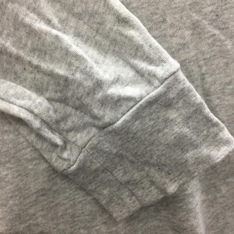 ディーゼル DIESEL カットソー 長袖 長袖カットソー クルーネックカットソー ロングスリーブカットソー L ロゴ、文字 灰 / グレー /  メンズ USED 古着 中古 10114155