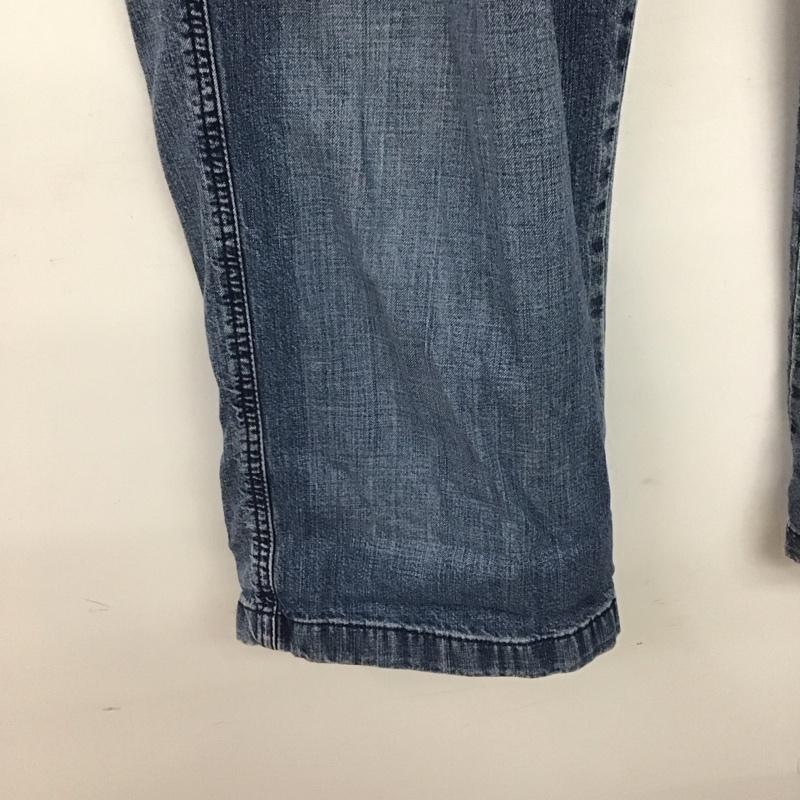 ポロジーンズカンパニー POLO JEANS COMPANY パンツ デニム、ジーンズ デニムパンツ ワイドパンツ カジュアルパンツ カーゴパンツ 36 無地 インディゴ / インディゴ /  メンズ USED 古着 中古 10148281