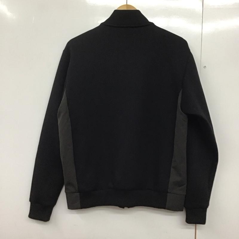 フレッドペリー FRED PERRY ジャケット、上着 ジャケット、ブレザー ジップアップジャケット アウター ノーカラージャケット ジャージ S ロゴ、文字 黒 / ブラック /  メンズ USED 古着 中古 10143208