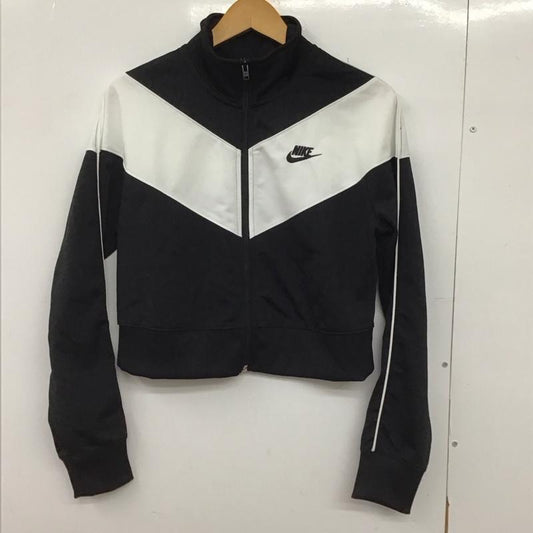 ナイキ NIKE ジャケット、上着 ジャンパー、ブルゾン cd4148-010 トラックジャケット M ロゴ、文字 黒 / ブラック /  レディース USED 古着 中古 10147832