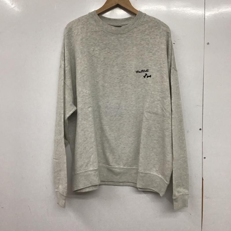 フリークスストア FREAK S STORE トレーナー 長袖 ダルメシアン S 無地 灰 / グレー /  メンズ USED 古着 中古 10144999