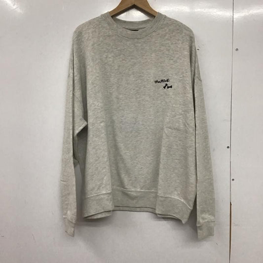 フリークスストア FREAK S STORE トレーナー 長袖 ダルメシアン S 無地 灰 / グレー /  メンズ USED 古着 中古 10144999