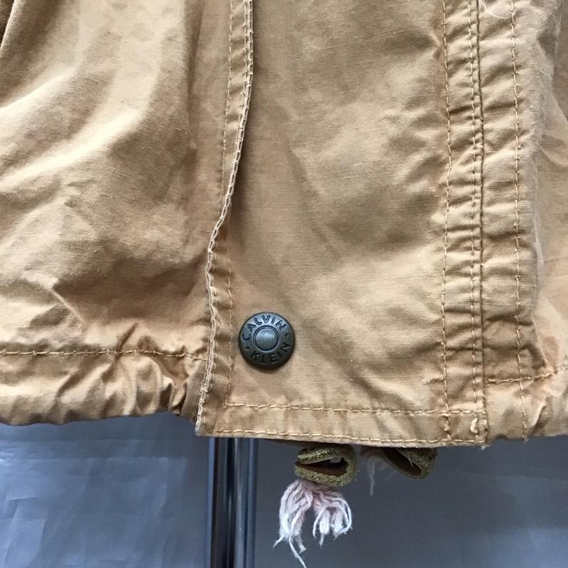 カルバン・クライン Calvin Klein ジャケット、上着 ジャンパー、ブルゾン M 無地 ベージュ / ベージュ /  メンズ USED 古着 中古 10122021