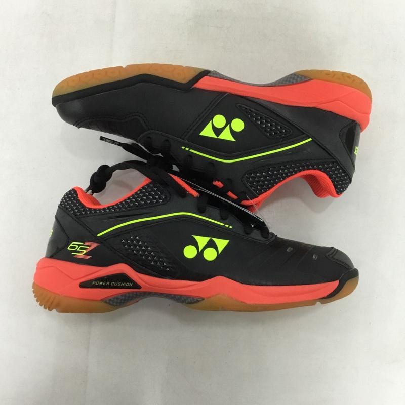 ヨネックス YONEX スニーカー スニーカー SHB65Z パワークッション65Z 23cm バドミントンシューズ 箱有 23.0cm ロゴ、文字 黒 / ブラック / X 赤 / レッド / X 黄 / イエロー /  レディース USED 古着 中古 10149917