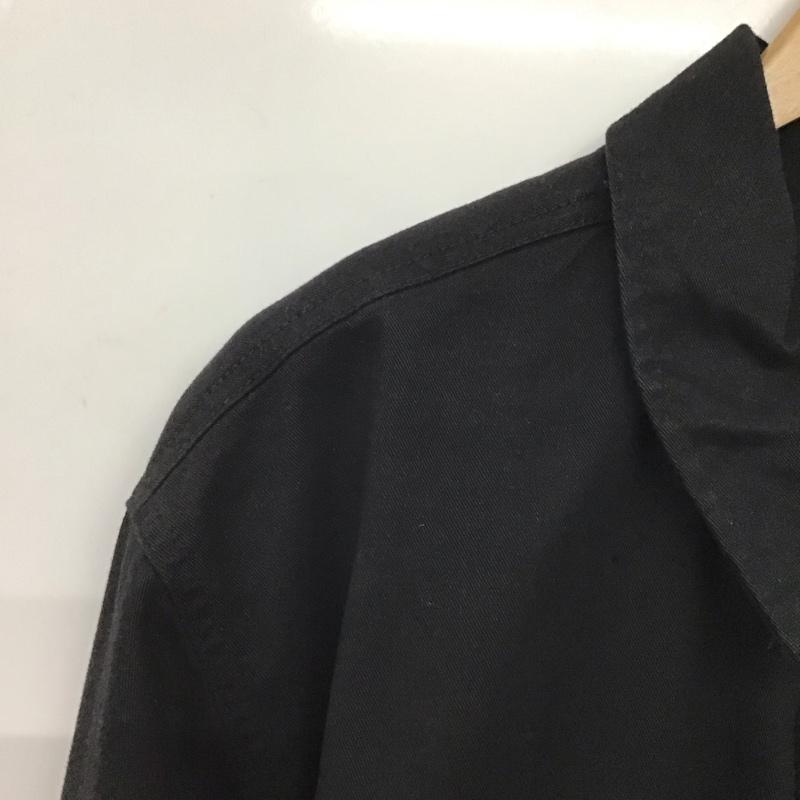 ディッキーズ Dickies ジャケット、上着 ジャンパー、ブルゾン ジップアップジャケット アウター カジュアルジャケット XL ロゴ、文字 黒 / ブラック /  メンズ USED 古着 中古 10148772