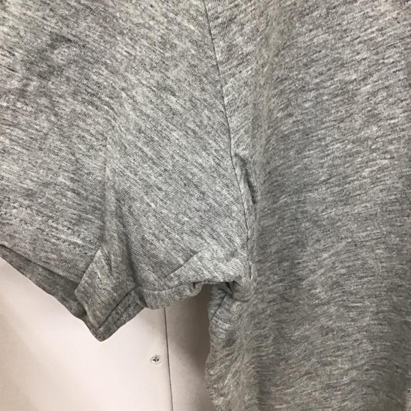 チャムス CHUMS Tシャツ 半袖 L プリント X ロゴ、文字 灰 / グレー /  メンズ USED 古着 中古 10130169