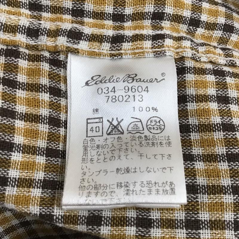 エディーバウアー Eddie Bauer シャツ、ブラウス 長袖 長袖シャツ カラーシャツ ポケットシャツ 長袖カットソー チェックシャツ M チェック マルチカラー / マルチカラー /  メンズ USED 古着 中古 10119035