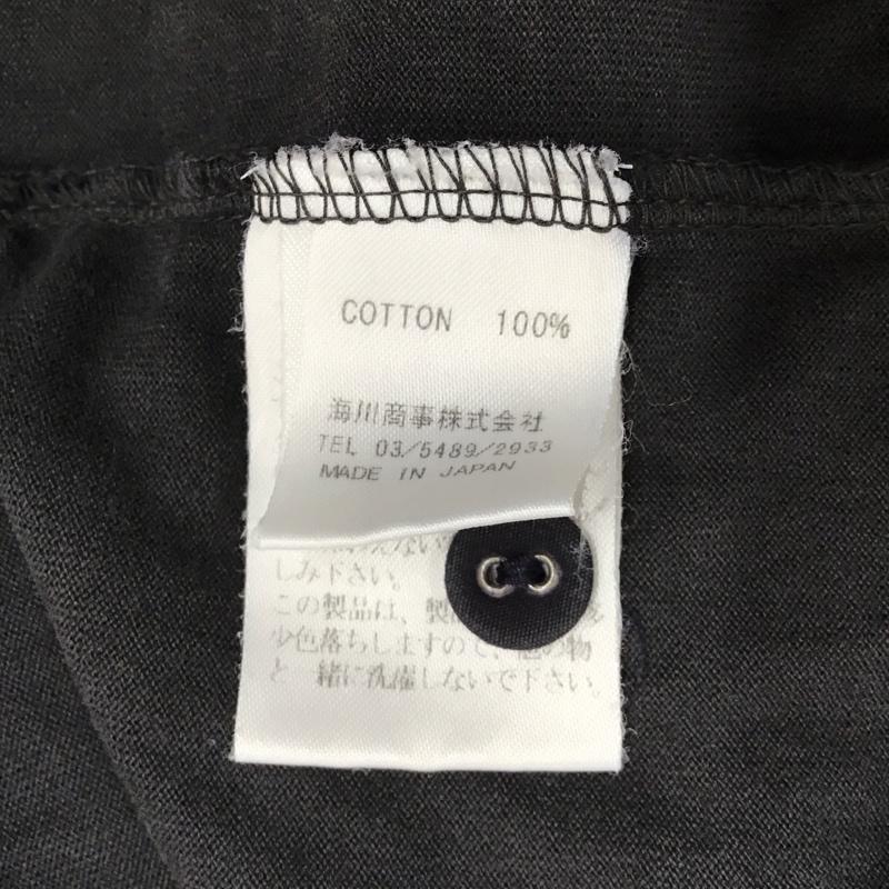 クオドロ quadro シャツ、ブラウス 長袖 長袖シャツ ノーカラーシャツ カジュアルシャツ 3 無地 黒 / ブラック /  メンズ USED 古着 中古 10116200