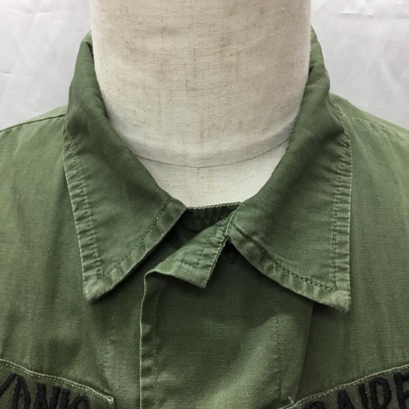 古着 USED ジャケット、上着 ジャケット、ブレザー ミリタリー アメリカ軍 60年代 3rd ジャングルファティーグ ノンリップ S ロゴ、文字 カーキ / カーキ /  メンズ USED 古着 中古 10112378