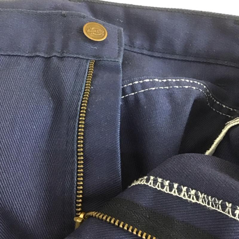 ディッキーズ Dickies パンツ ワークパンツ、ペインターパンツ ワークパンツ ワイドパンツ カジュアルパンツ 80s 42talon 無地 紺 / ネイビー /  メンズ USED 古着 中古 10108628