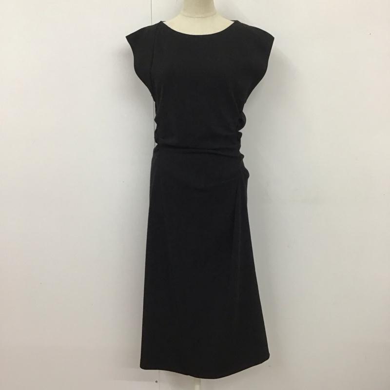 ザラウーマン ZARA WOMAN ワンピース ロングスカート ノースリーブロングワンピース タイトスカートワンピース M 無地 黒 / ブラック /  レディース USED 古着 中古 10113066