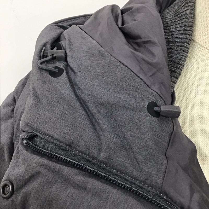 ユニクロ UNIQLO コート コート一般 212-402250 シームレスロングダウンコート ロング丈 S 無地 灰 / グレー /  レディース USED 古着 中古 10108930