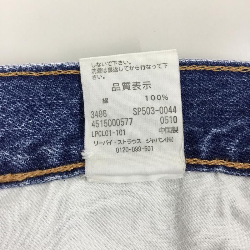 リーバイストラウスアンドコー Levi Strauss & co. パンツ デニム、ジーンズ ハーフパンツ ショートパンツ カジュアルパンツ デニムパンツ 32インチ 無地 インディゴ / インディゴ /  メンズ USED 古着 中古 10108764