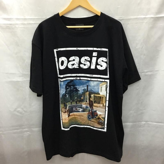 古着 USED Tシャツ 半袖 半袖カットソー プリントTシャツ クルーネックカットソー バンドTシャツ XL プリント 黒 / ブラック /  メンズ USED 古着 中古 10108331