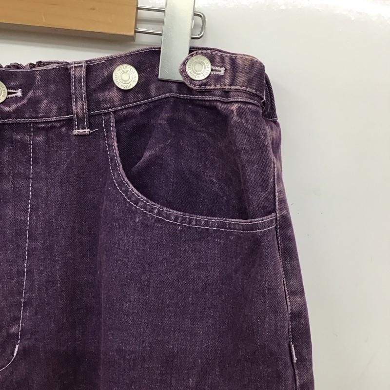 ヴィジョン ストリート ウェア VISION STREET WEAR パンツ ワークパンツ、ペインターパンツ ワークパンツ ワイドパンツ カジュアルパンツ カーゴパンツ LL 無地 紫 / パープル /  メンズ USED 古着 中古 10151002