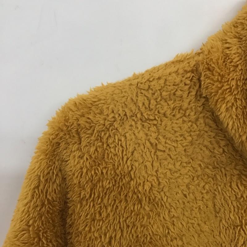 ユニクロ UNIQLO ジャケット、上着 ジャケット、ブレザー ジップアップジャケット フリースジャケット アウター スタンドカラー M 無地 橙 / オレンジ /  メンズ USED 古着 中古 10134967