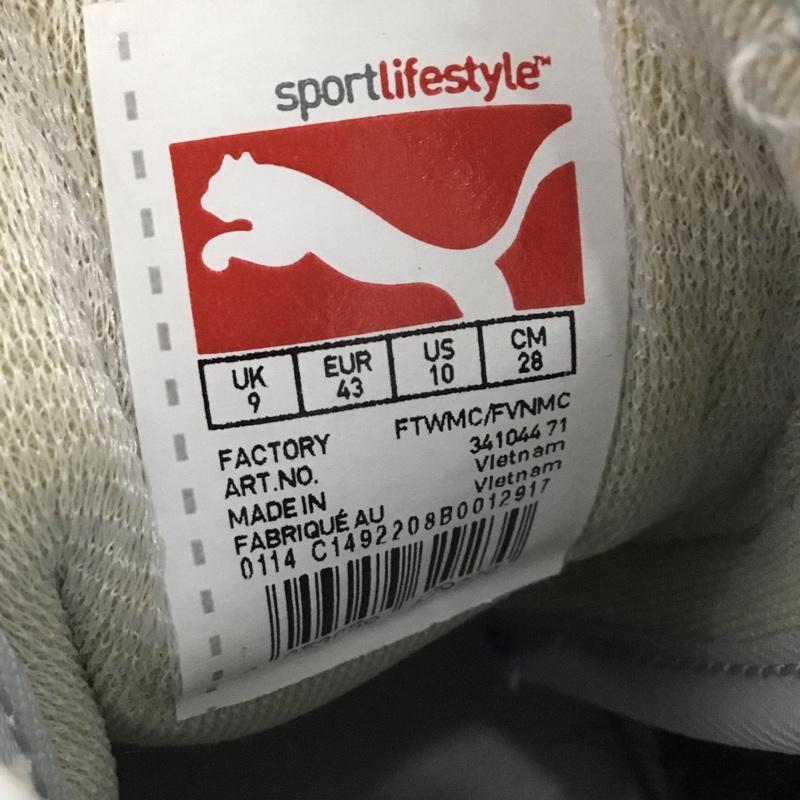 プーマ PUMA スニーカー スニーカー 341044 71 TX-3 28cm 28.0cm ロゴ、文字 青 / ブルー / X 白 / ホワイト /  メンズ USED 古着 中古 10144316