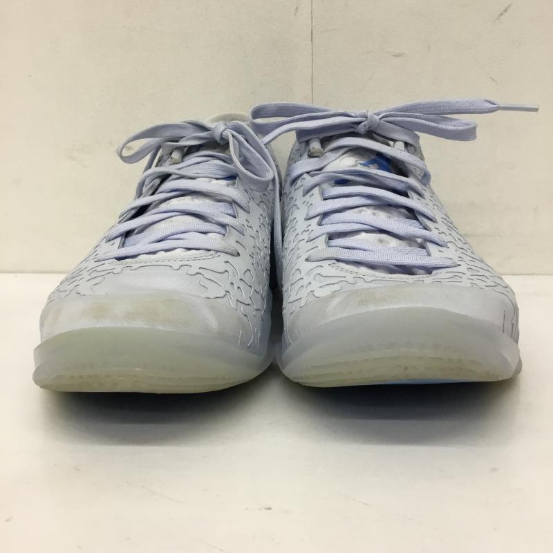 ナイキ NIKE スニーカー スニーカー DR0676-400 Jordan Zion 3 Half Blue/University Blue 27.0cm ロゴ、文字 水色 / ライトブルー /  メンズ USED 古着 中古 10138518