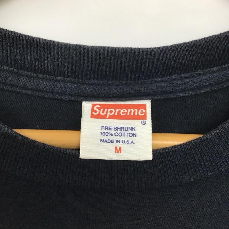 シュプリーム Supreme Tシャツ 半袖 12SS SupremeKateMossTee プリントTシャツ M プリント 紺 / ネイビー /  メンズ USED 古着 中古 10145006