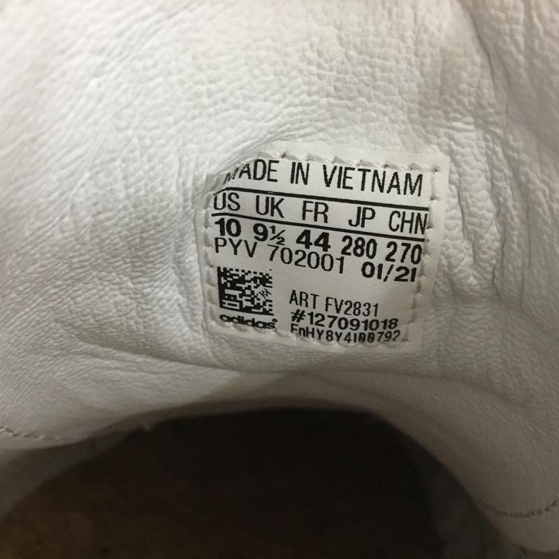 アディダス adidas スニーカー スニーカー FV2831 SUPERSTAR スーパースター 28cm 28.0cm ロゴ、文字 白 / ホワイト / X 黒 / ブラック /  メンズ USED 古着 中古 10140162