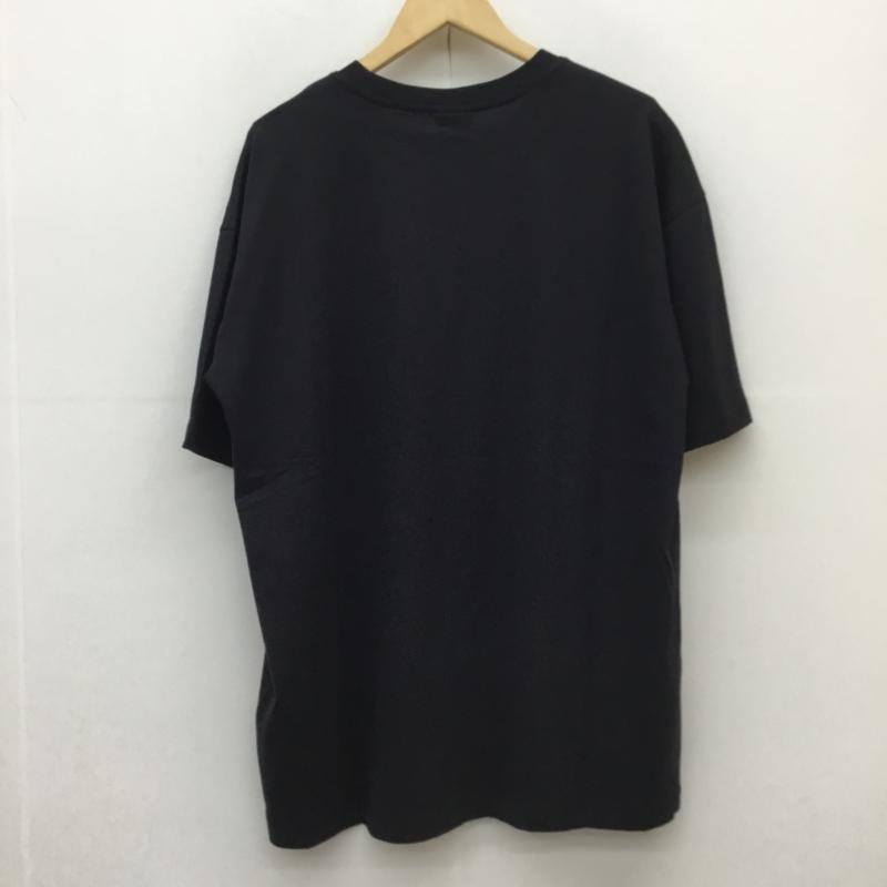 チャンピオン Champion Tシャツ 半袖 XXL プリント 黒 / ブラック /  メンズ USED 古着 中古 10110357