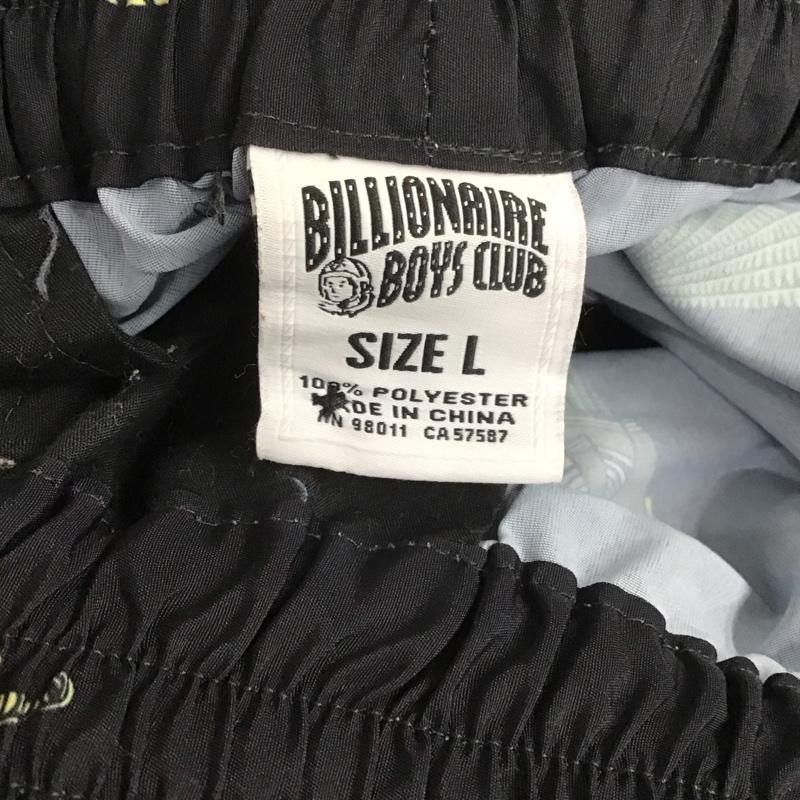ビリオネア・ボーイズ・クラブ BILLIONAIRE BOYS CLUB パンツ ショートパンツ ショートパンツ ハーフパンツ プリントパンツ カジュアルパンツ L プリント 黒 / ブラック /  メンズ USED 古着 中古 10106763
