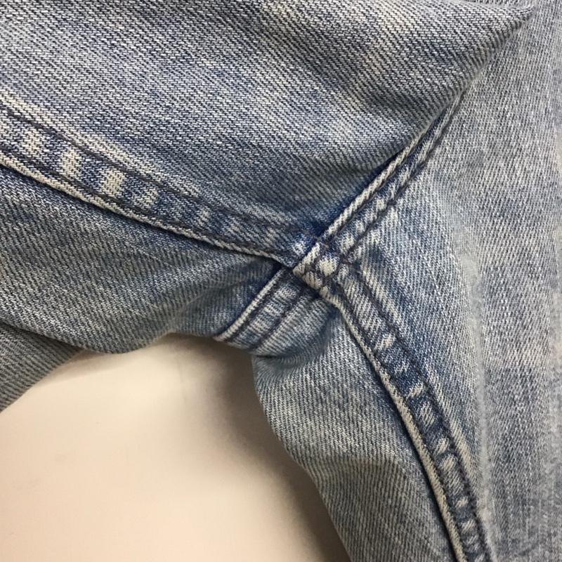 シオタ CIOTA パンツ デニム、ジーンズ nptm-11bg 33インチ 無地 水色 / ライトブルー /  メンズ USED 古着 中古 10144875