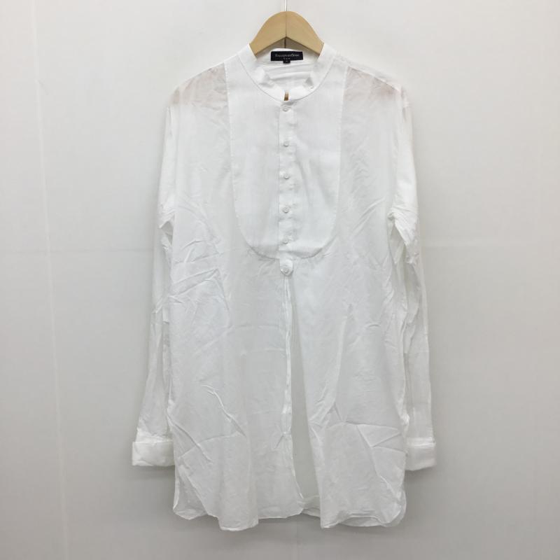 ユーズドクロージング used clothes シャツ、ブラウス 長袖 RAJESH PRATAP SINGH　長袖シャツ M 無地 白 / ホワイト /  メンズ USED 古着 中古 10129670