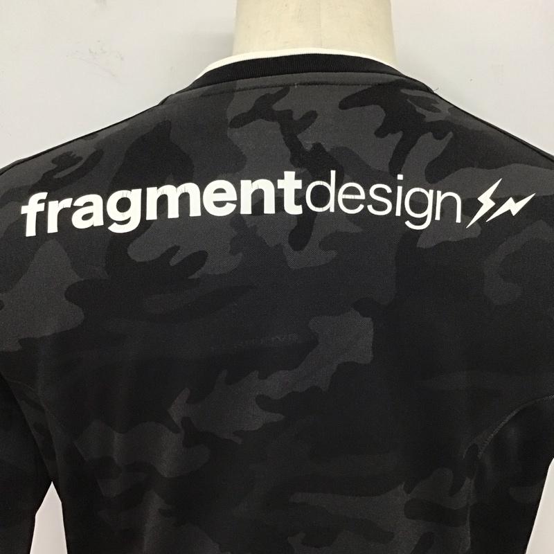 エフシーレアルブリストル F.C.Real Bristol カットソー 長袖 335132-010 CRB×FragmentDesign×FIL コラボ 長袖カットソー S ロゴ、文字 黒 / ブラック /  メンズ USED 古着 中古 10114708