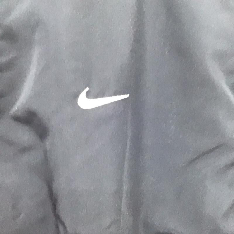 ナイキ NIKE ジャケット、上着 ジャンパー、ブルゾン ジップアップジャケット ナイロンジャケット アウター XL ロゴ、文字 紺 / ネイビー /  メンズ USED 古着 中古 10150845